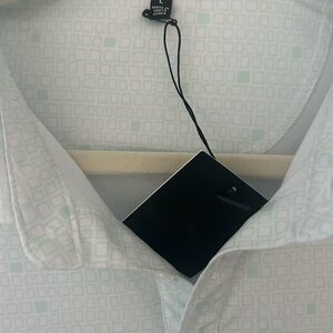 Men's Green Patterned Bad Birdie Shirt